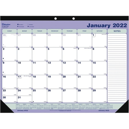 Brownline Deskpad, Monthly, We REDC181731